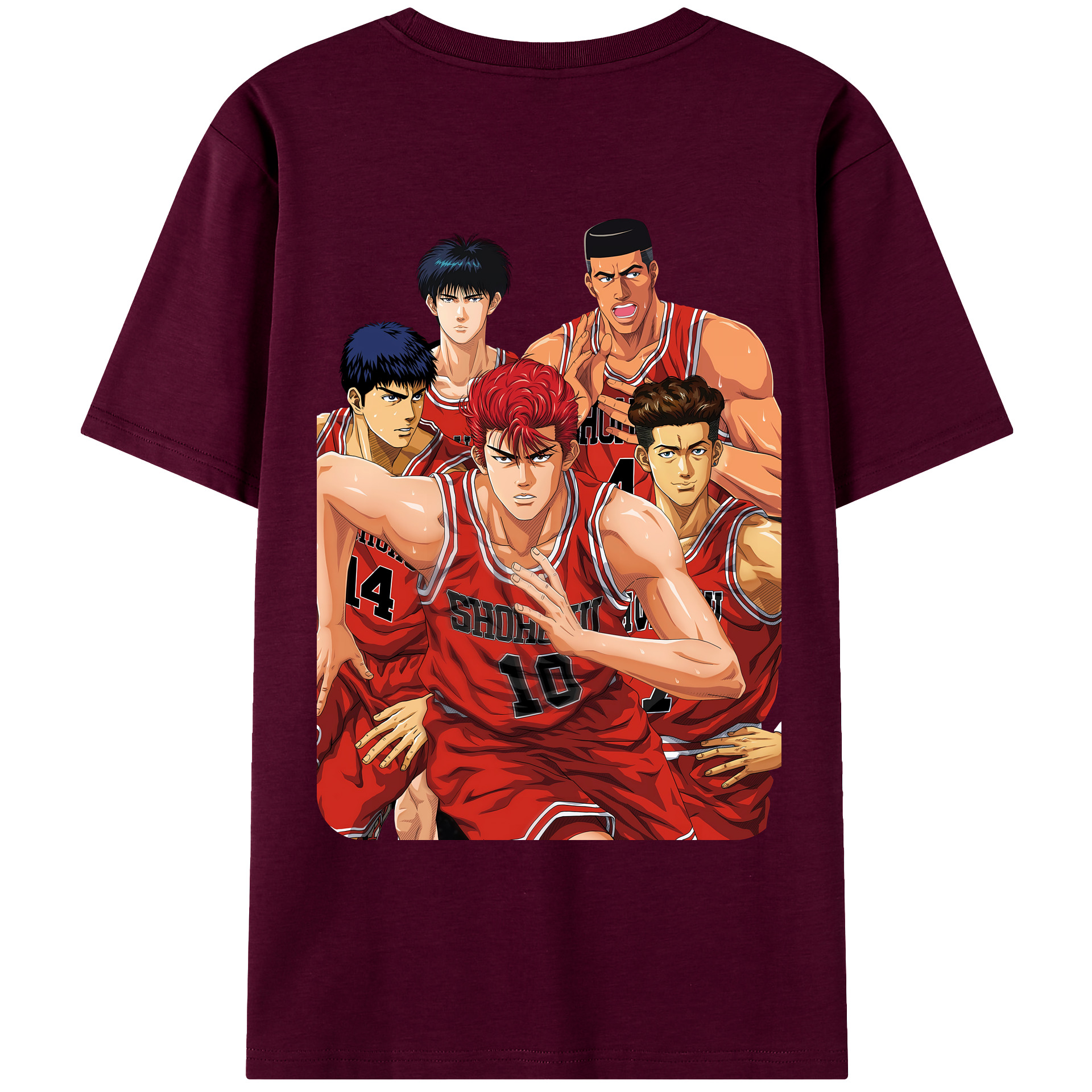 （画像用） SLAM DUNK／スラムダンク レディース半袖Tシャツ(バックプリント)